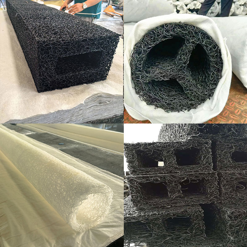 Plastic blind ditch