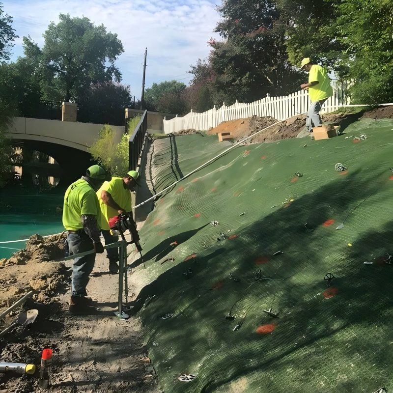 High-Strength 3D Turf Reinforcement Geomat-4