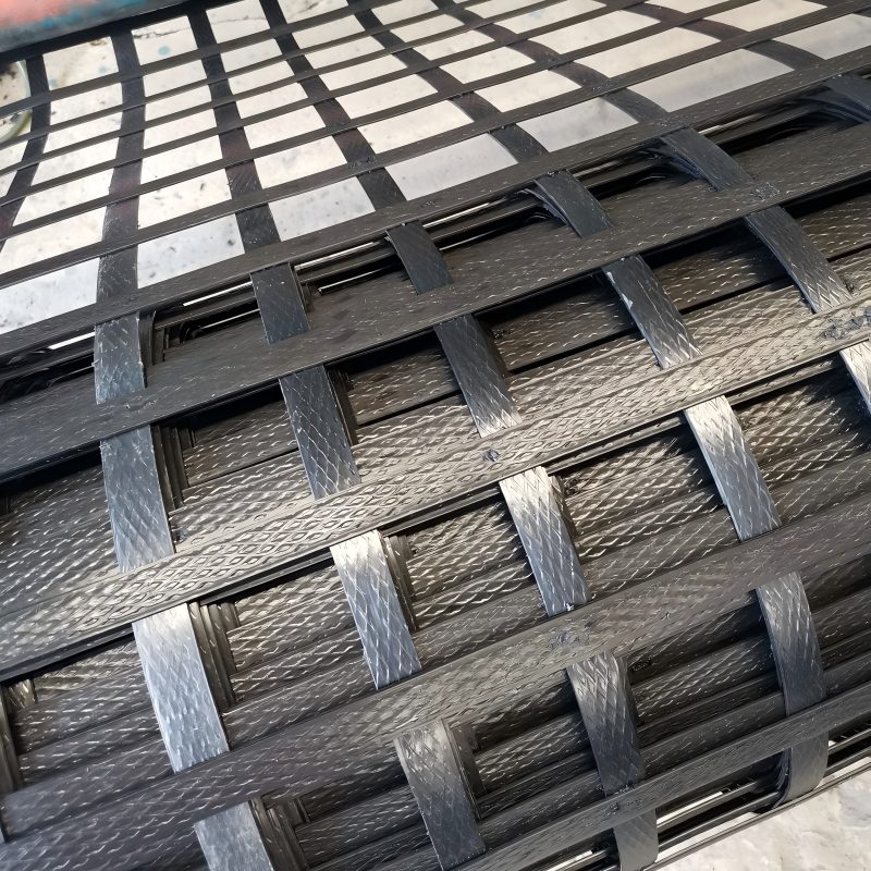 Steel Plastic Geogrid-6